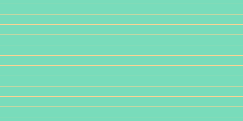 #79dcbb, #fcd393 horizontal lines, two pixels wide, thirty-two pixels apart
