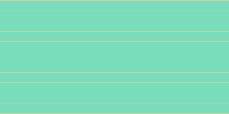 #79dcbb, #fcd393 horizontal lines, one pixels wide, thirty-five pixels apart