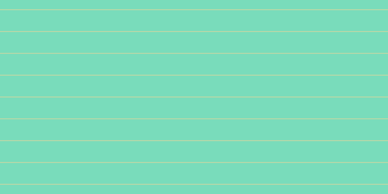 #79dcbb, #fcd393 horizontal lines, one pixels wide, forty-four pixels apart