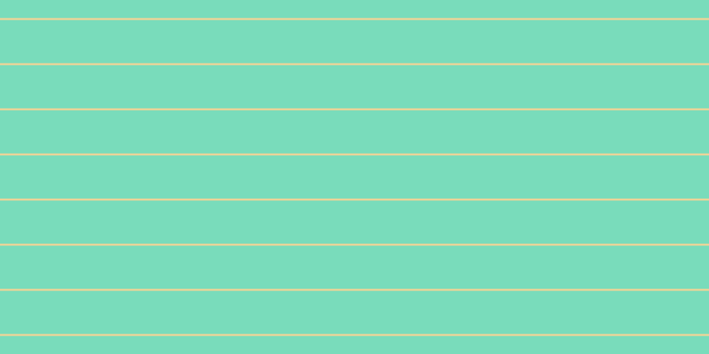 #79dcbb, #fcd393 horizontal lines, two pixels wide, forty-nine pixels apart