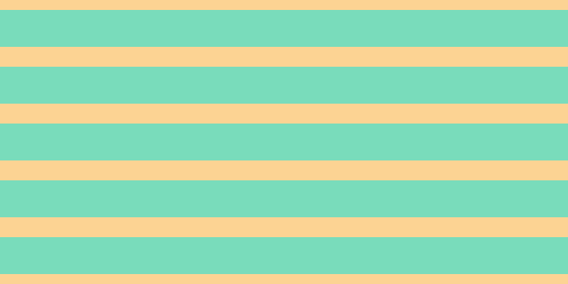 #79dcbb, #fcd393 horizontal lines, twenty-eight pixels wide, fifty-two pixels apart