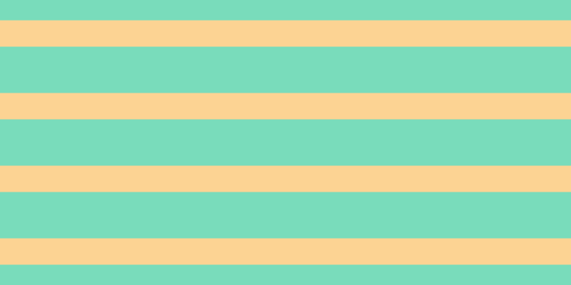 #79dcbb, #fcd393 horizontal lines, thirty-seven pixels wide, sixty-five pixels apart