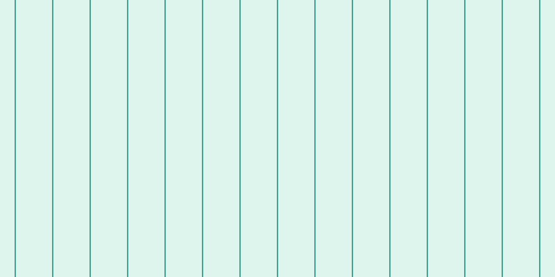 #79dcbb (25%), #46a393 vertical lines, two pixels wide, fifty-two pixels apart