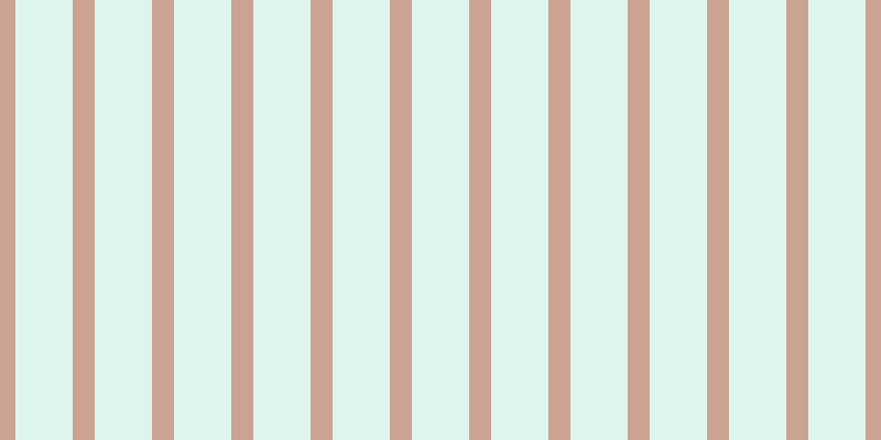 #79dcbb (25%), #caa393 vertical lines, twenty pixels wide, fifty-two pixels apart