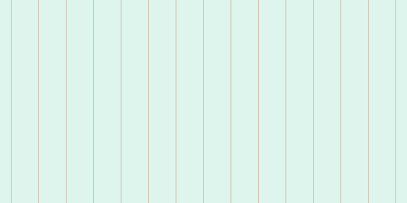 #79dcbb (25%), #caa393 vertical lines, one pixels wide, fifty-three pixels apart
