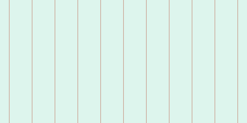 #79dcbb (25%), #caa393 vertical lines, two pixels wide, seventy-two pixels apart