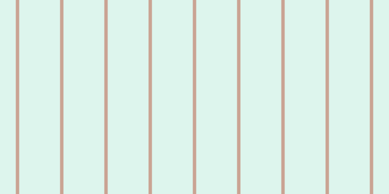 #79dcbb (25%), #caa393 vertical lines, seven pixels wide, eighty-four pixels apart