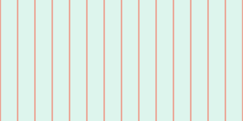 #79dcbb (25%), #eba393 vertical lines, five pixels wide, fifty-two pixels apart