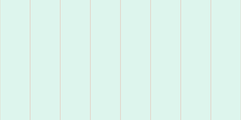 #79dcbb (25%), #eba393 vertical lines, one pixels wide, ninety-nine pixels apart