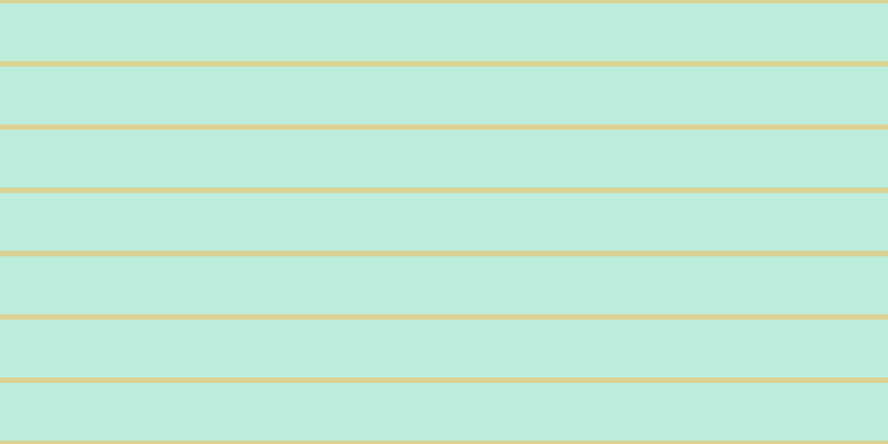 #79dcbb (50%), #dbd393 horizontal lines, five pixels wide, fifty-two pixels apart