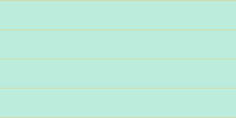 #79dcbb (50%), #dbd393 horizontal lines, two pixels wide, ninety-seven pixels apart