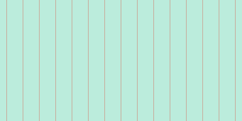 #79dcbb (50%), #caa393 vertical lines, two pixels wide, fifty-two pixels apart