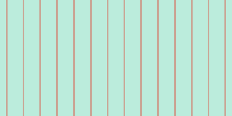 #79dcbb (50%), #caa393 vertical lines, six pixels wide, fifty-two pixels apart