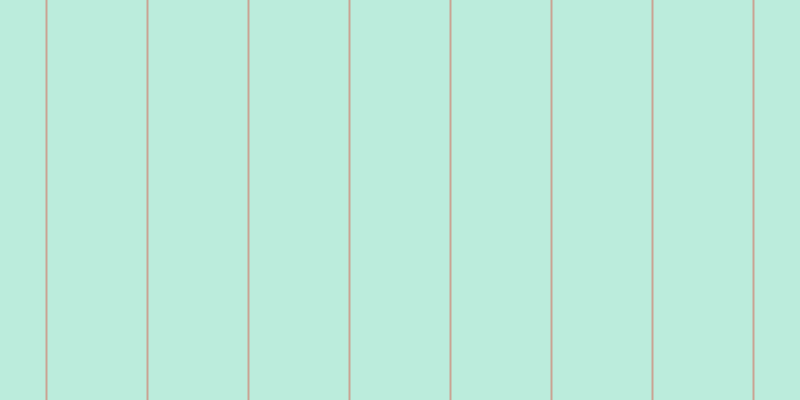 #79dcbb (50%), #caa393 vertical lines, two pixels wide, ninety-nine pixels apart