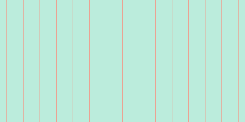 #79dcbb (50%), #eba393 vertical lines, two pixels wide, fifty-two pixels apart