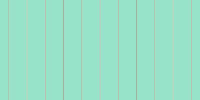 #79dcbb (75%), #caa393 vertical lines, two pixels wide, seventy-one pixels apart