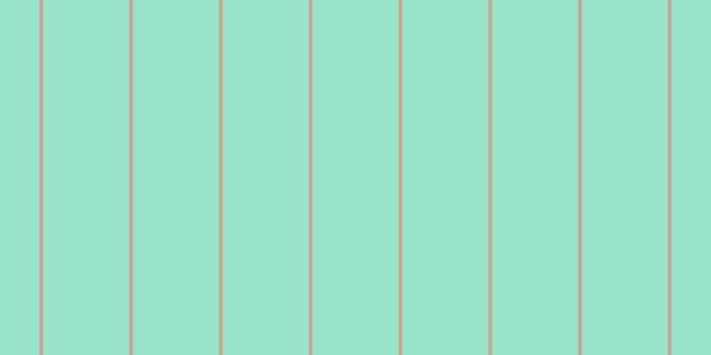 #79dcbb (75%), #caa393 vertical lines, four pixels wide, ninety-seven pixels apart