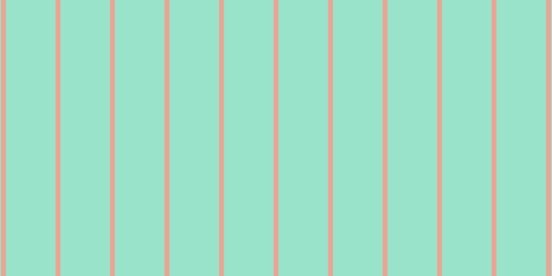 #79dcbb (75%), #eba393 vertical lines, seven pixels wide, seventy-two pixels apart
