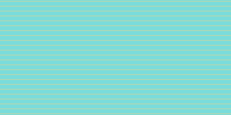 #79dcdc, #dbd393 horizontal lines, two pixels wide, fifteen pixels apart