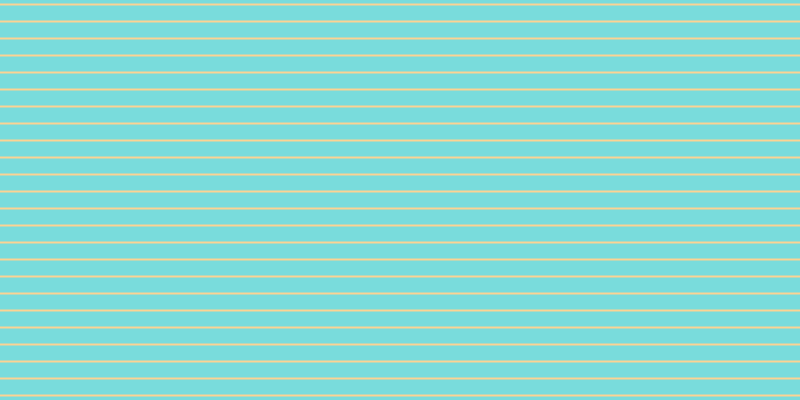 #79dcdc, #fcd393 horizontal lines, two pixels wide, fifteen pixels apart
