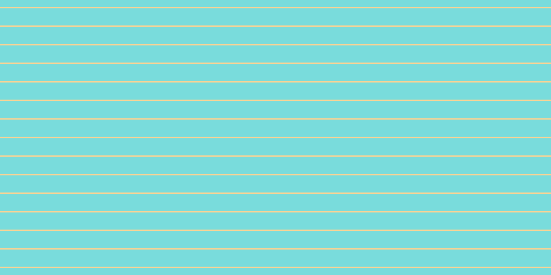 #79dcdc, #fcd393 horizontal lines, two pixels wide, twenty-five pixels apart