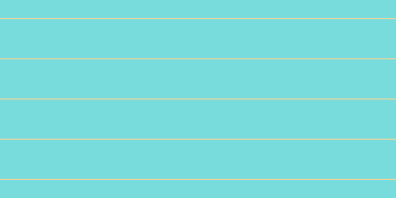 #79dcdc, #fcd393 horizontal lines, two pixels wide, seventy-nine pixels apart