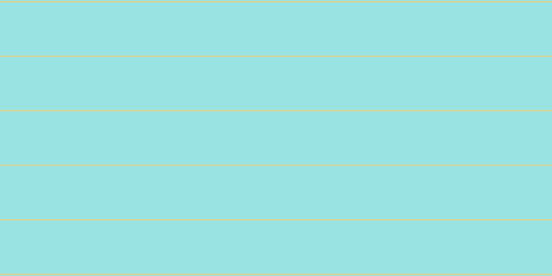 #79dcdc (75%), #dbd393 horizontal lines, two pixels wide, seventy-seven pixels apart