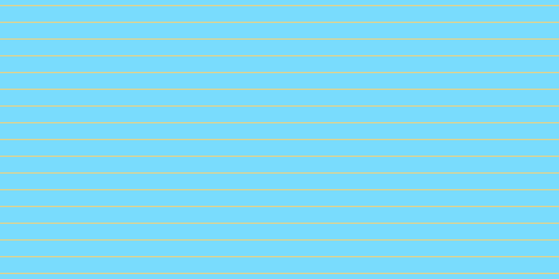 #79dcfd, #dbd393 horizontal lines, two pixels wide, twenty-two pixels apart