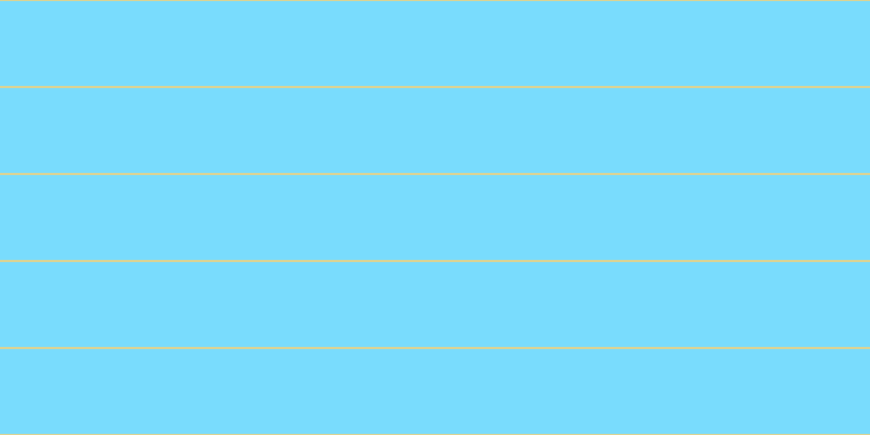 #79dcfd, #dbd393 horizontal lines, two pixels wide, seventy-eight pixels apart