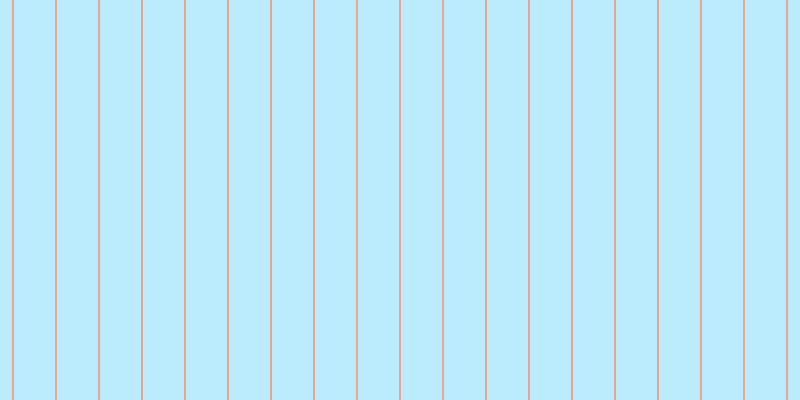 #79dcfd (50%), #eba393 vertical lines, two pixels wide, forty-one pixels apart