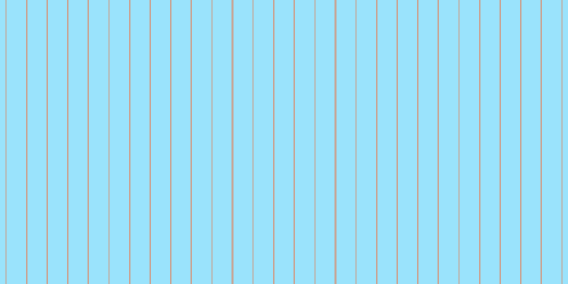 #79dcfd (75%), #caa393 vertical lines, two pixels wide, twenty-seven pixels apart