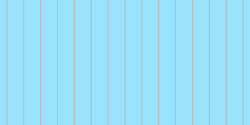 #79dcfd (75%), #caa393 vertical lines, two pixels wide, fifty-two pixels apart