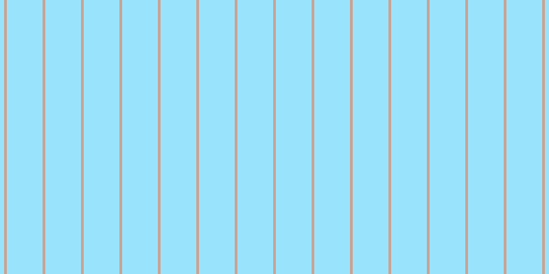 #79dcfd (75%), #caa393 vertical lines, four pixels wide, fifty-two pixels apart
