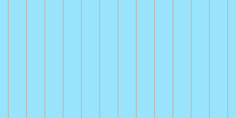 #79dcfd (75%), #caa393 vertical lines, two pixels wide, sixty pixels apart