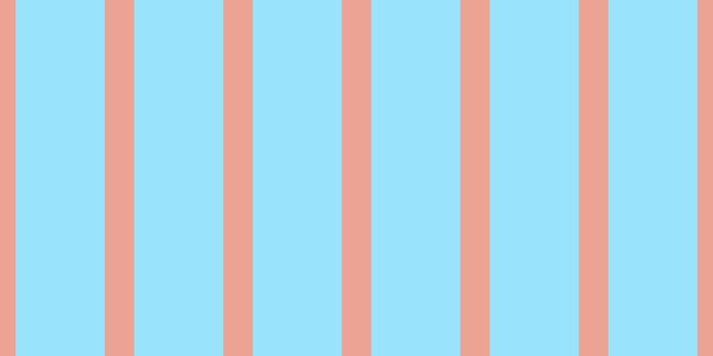 #79dcfd (75%), #eba393 vertical lines, thirty-three pixels wide, one hundred pixels apart