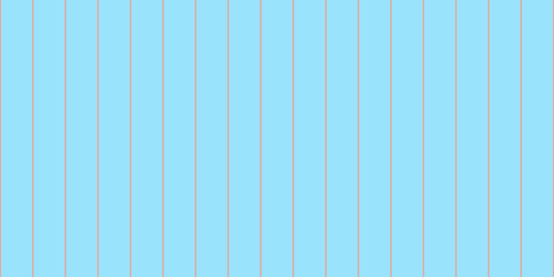 #79dcfd (75%), #eba393 vertical lines, two pixels wide, forty-five pixels apart