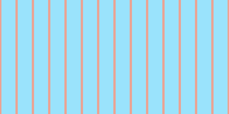 #79dcfd (75%), #eba393 vertical lines, eight pixels wide, forty-nine pixels apart