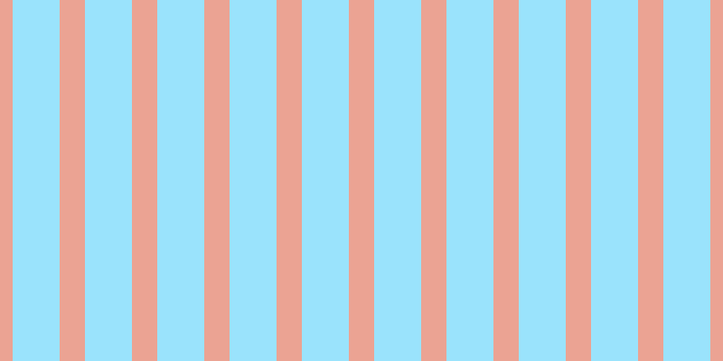 #79dcfd (75%), #eba393 vertical lines, twenty-eight pixels wide, fifty-two pixels apart