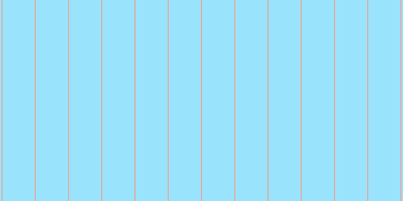 #79dcfd (75%), #eba393 vertical lines, two pixels wide, sixty-four pixels apart