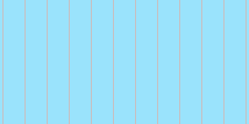 #79dcfd (75%), #eba393 vertical lines, two pixels wide, sixty-nine pixels apart