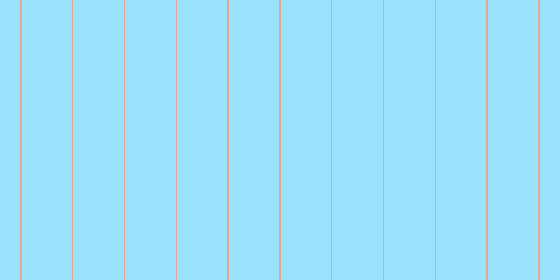 #79dcfd (75%), #eba393 vertical lines, two pixels wide, seventy-two pixels apart