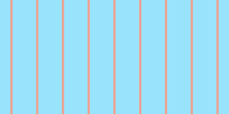 #79dcfd (75%), #eba393 vertical lines, eight pixels wide, eighty-two pixels apart
