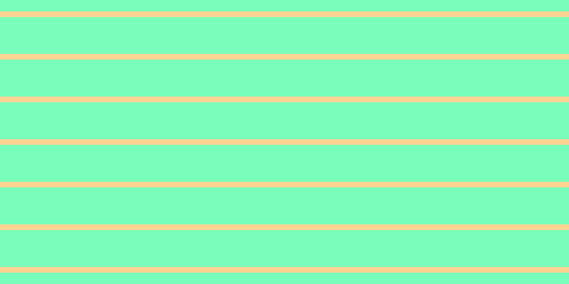 #79fdbb, #fcd393 horizontal lines, eight pixels wide, fifty-two pixels apart