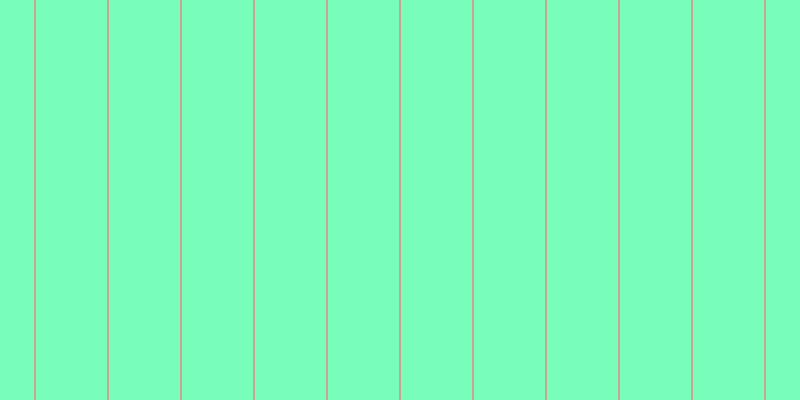 #79fdbb, #caa393 vertical lines, two pixels wide, seventy-one pixels apart