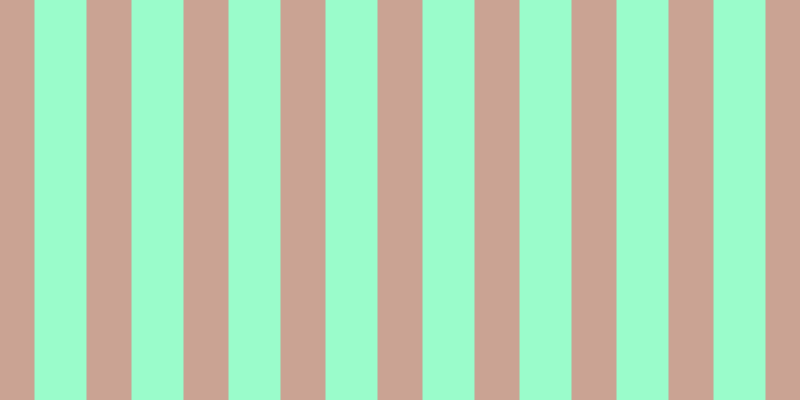 #79fdbb (75%), #caa393 vertical lines, forty-five pixels wide, fifty-two pixels apart