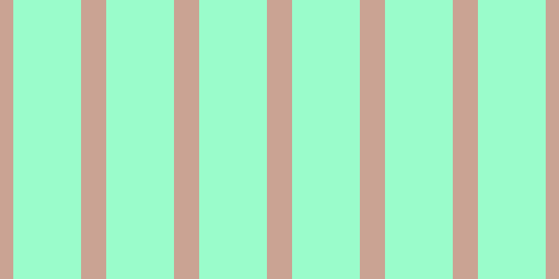 #79fdbb (75%), #caa393 vertical lines, thirty-six pixels wide, ninety-seven pixels apart