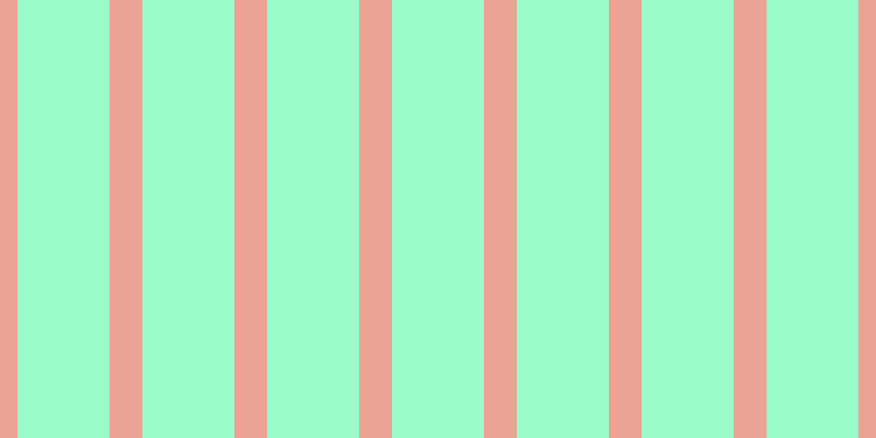 #79fdbb (75%), #eba393 vertical lines, thirty pixels wide, eighty-four pixels apart