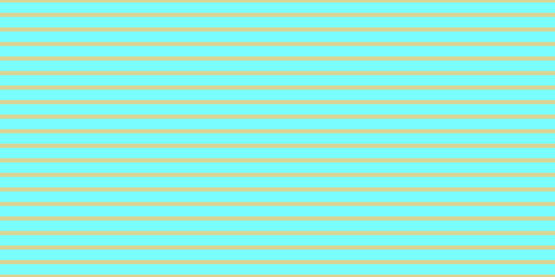#79fdfd, #dbd393 horizontal lines, six pixels wide, fifteen pixels apart