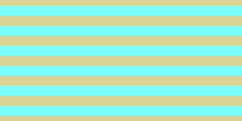 #79fdfd, #dbd393 horizontal lines, thirty-three pixels wide, thirty-three pixels apart