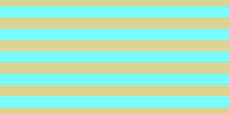 #79fdfd, #dbd393 horizontal lines, thirty-nine pixels wide, forty pixels apart